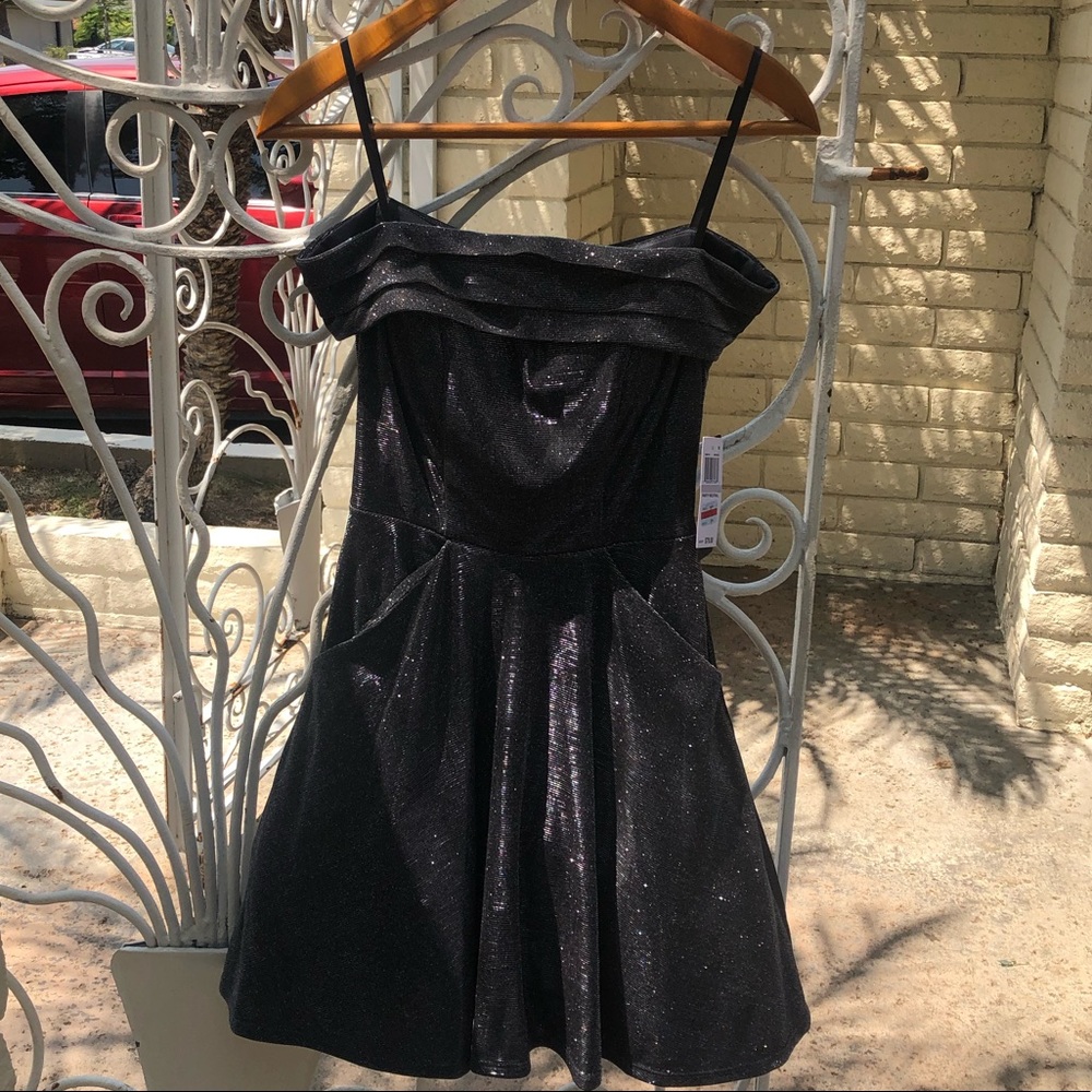 Off the shoulder glitter sparkly gray dress